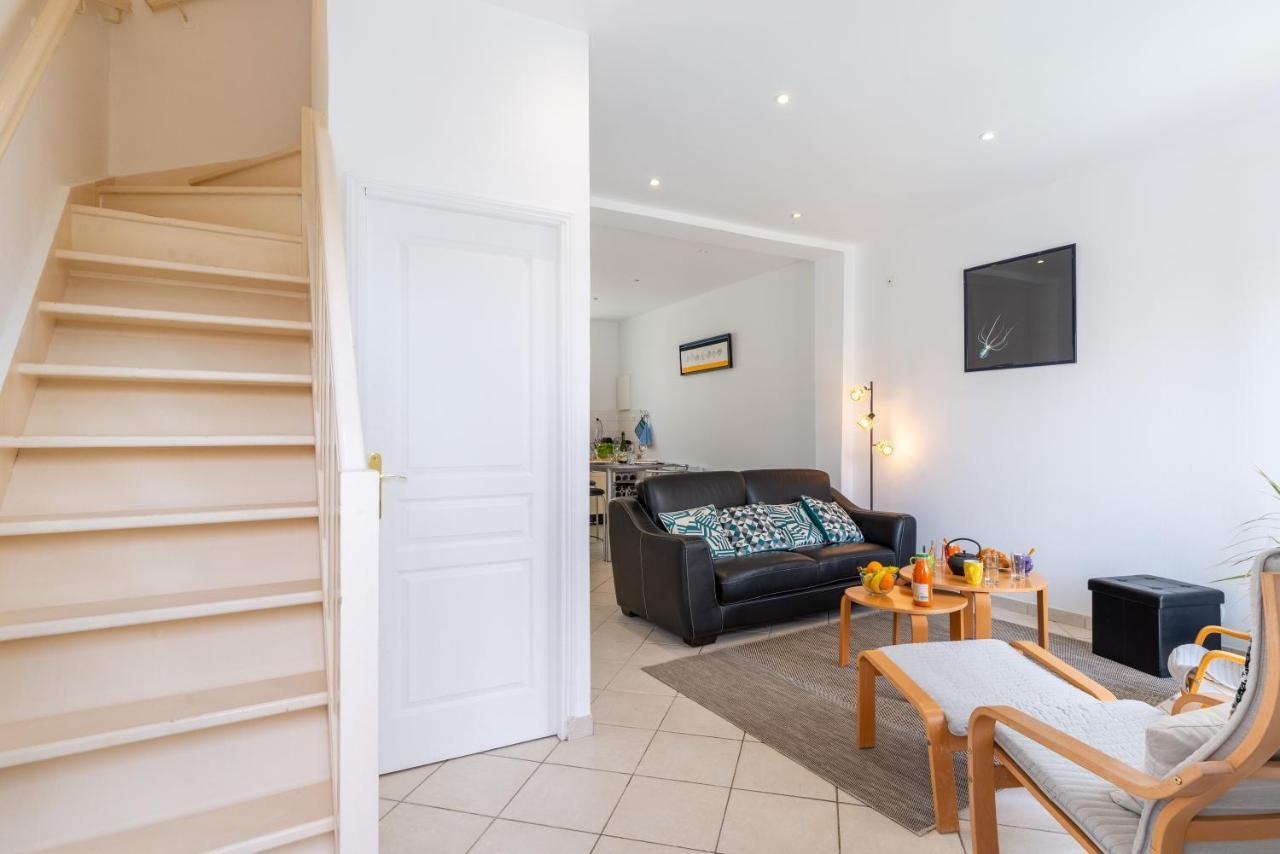 Les Bleuets - Duplex Avec Vue Mer Pleneuf-Val-Andre Esterno foto