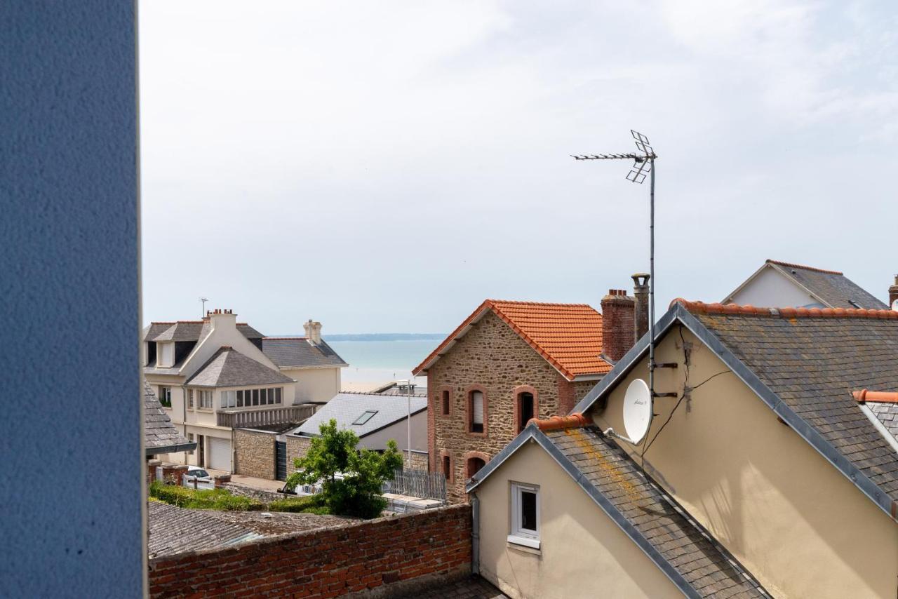 Les Bleuets - Duplex Avec Vue Mer Pleneuf-Val-Andre Esterno foto