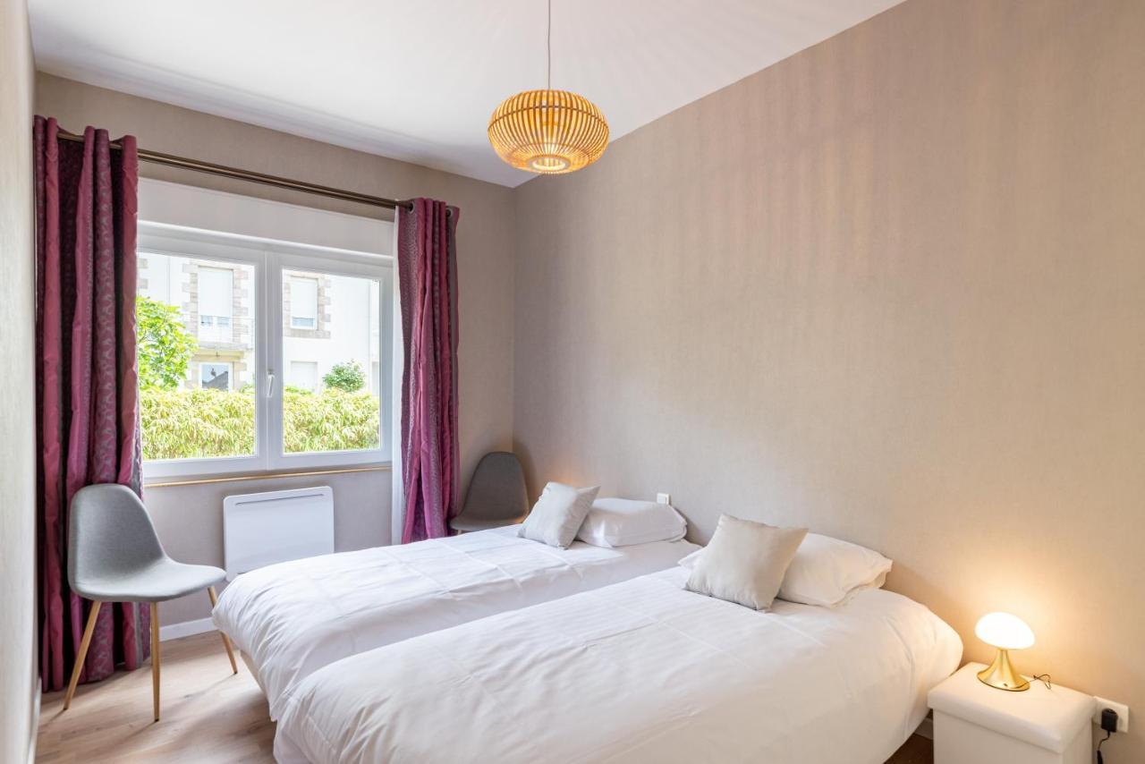 Les Bleuets - Duplex Avec Vue Mer Pleneuf-Val-Andre Esterno foto